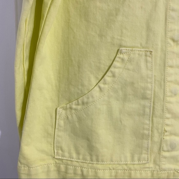 Universal Thread Long Sleeve Yellow Chore Denim Jacket - Picture 3 of 7